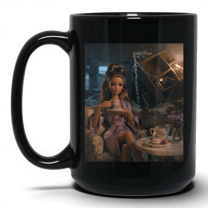 Unbothered Doll Face Coffee Mug