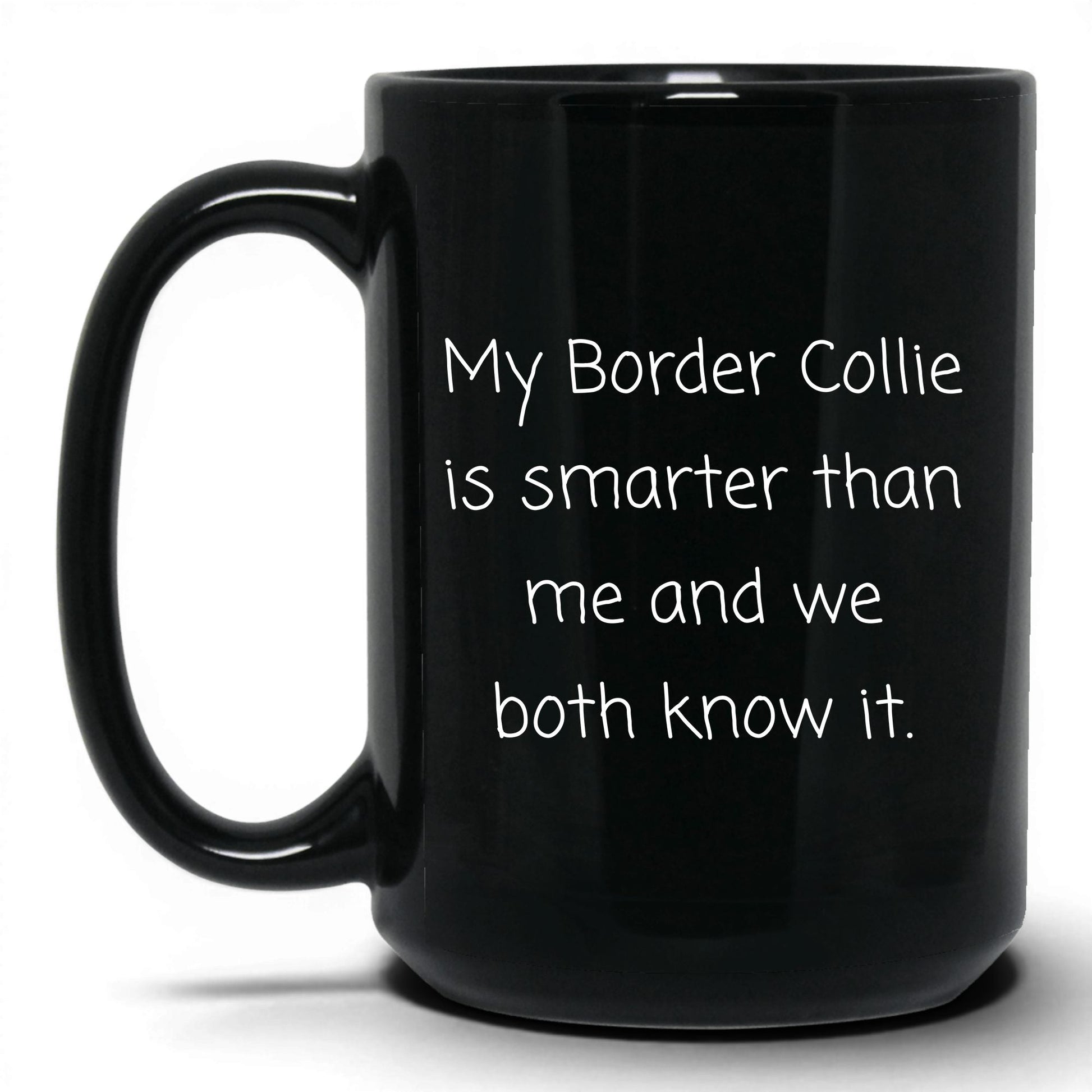 Border Collie Dog Lover Mug – 15oz Black Mug