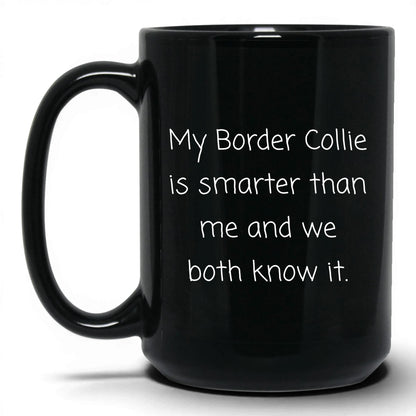 Border Collie Dog Lover Mug – 15oz Black Mug