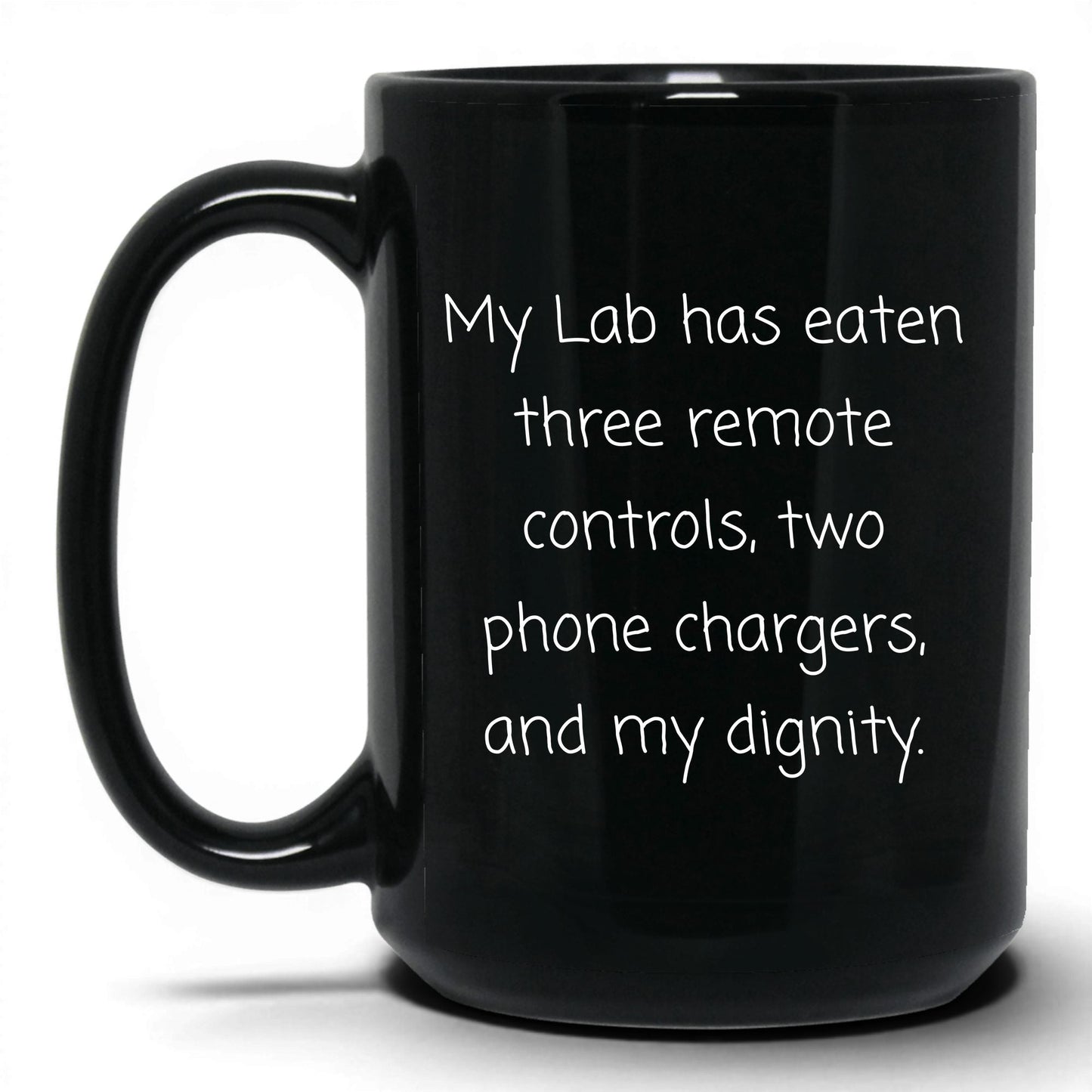 Labrador Dog Mom Mug – 15oz Black Mug