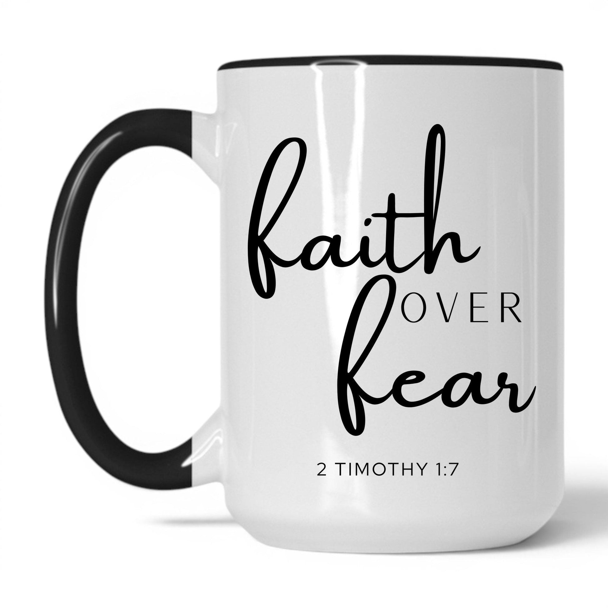 Lifestyle Photo #1 Faith Over Fear Mug
