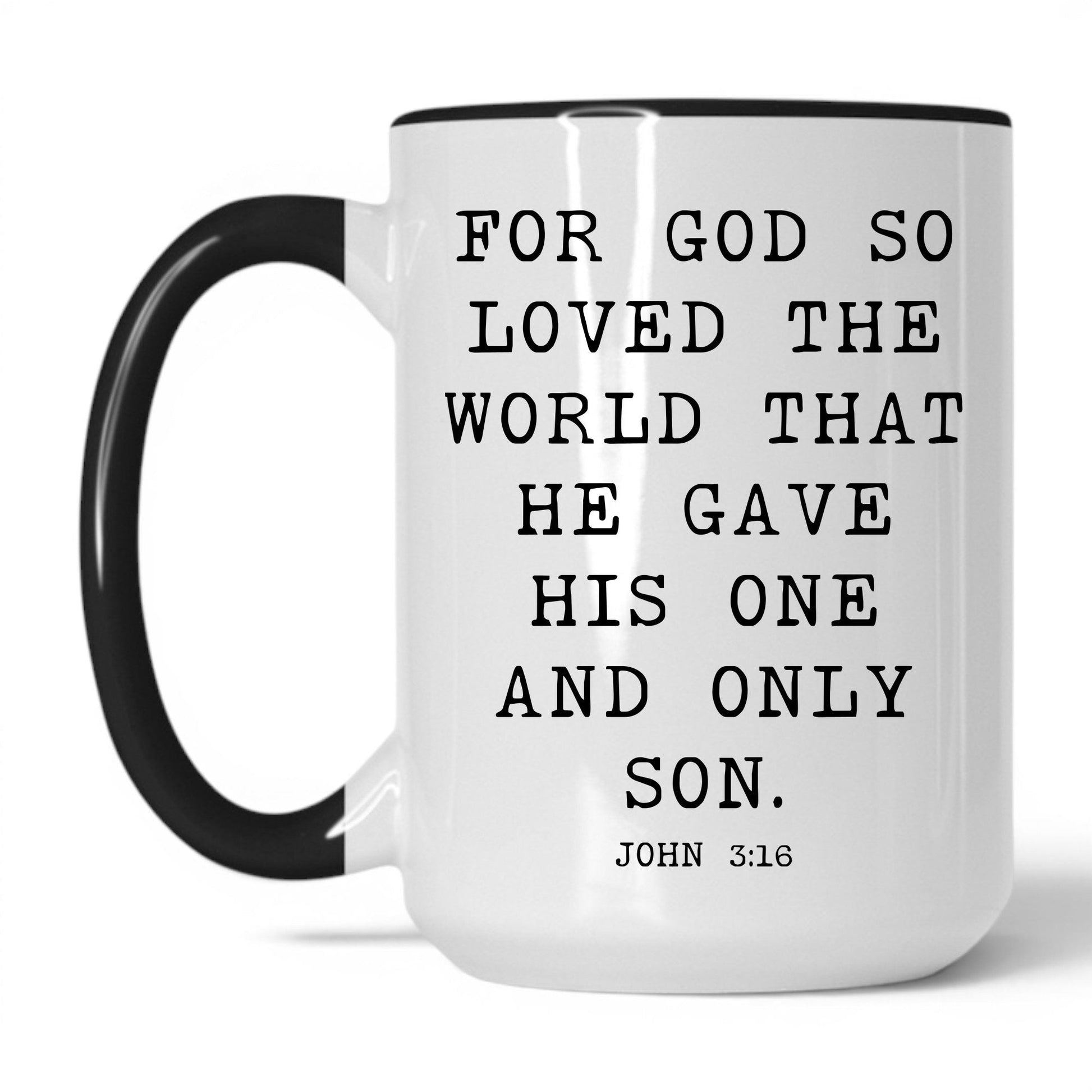 Lifestyle Photo #1 For God So Loved the World Mug