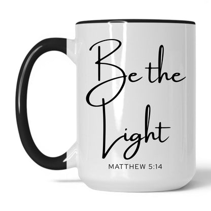 Lifestyle Photo #1 Be the Light Mug