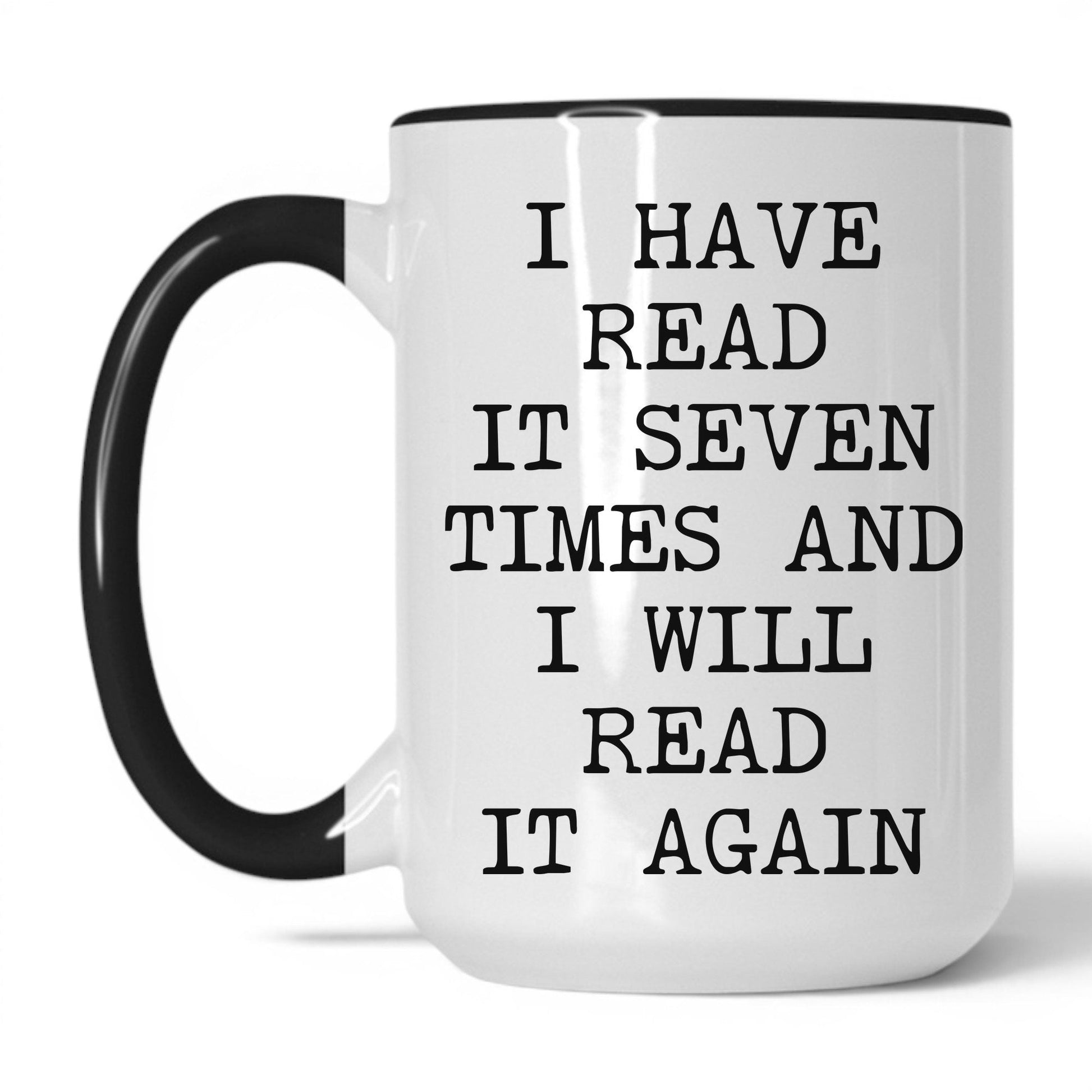 Lifestyle Photo #1 Read It Seven Times Mug