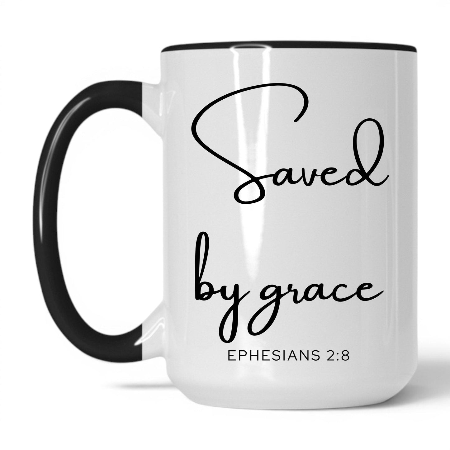 Lifestyle Photo #1 Saved by Grace Mug