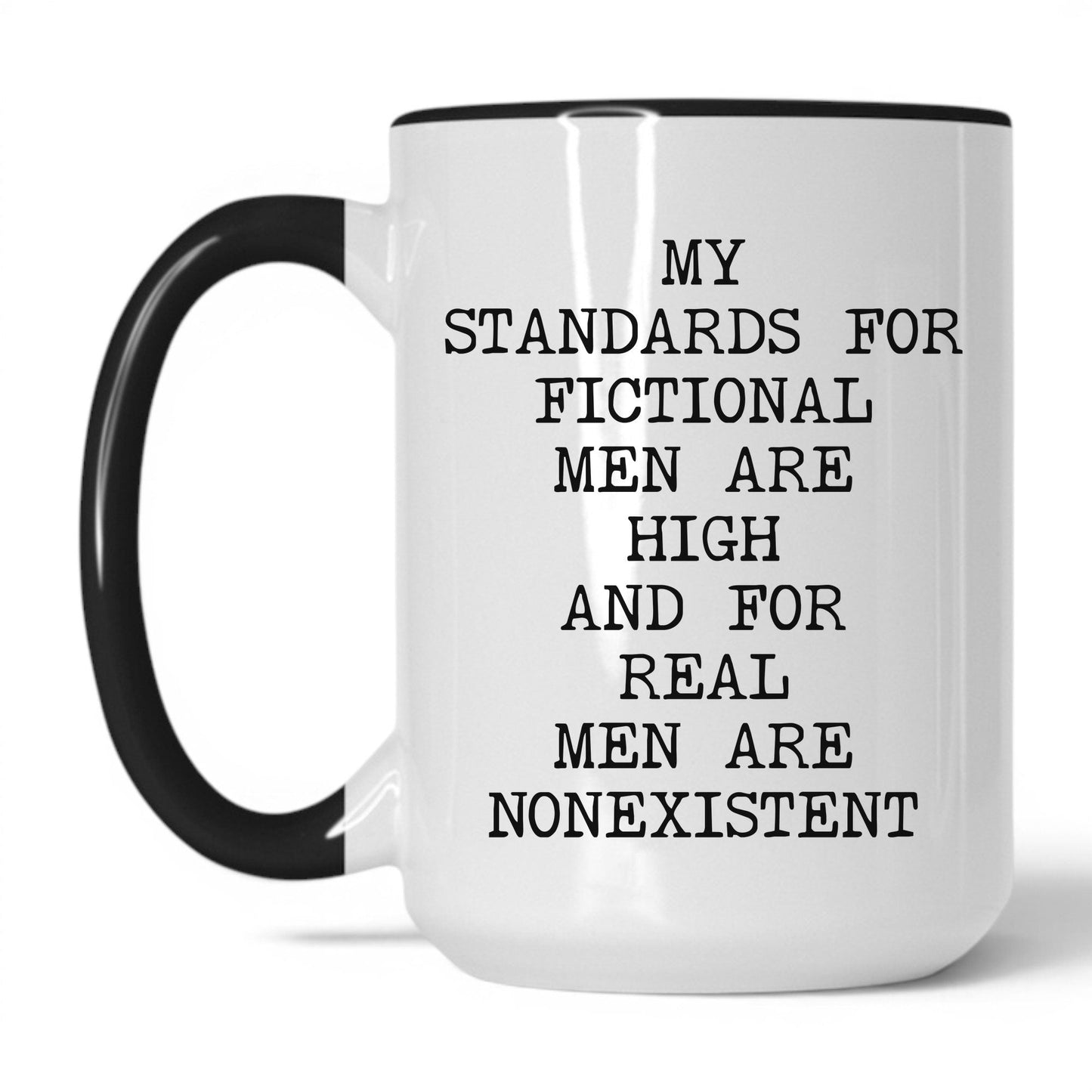 Lifestyle Photo #1 Standards for Fictional Men Mug