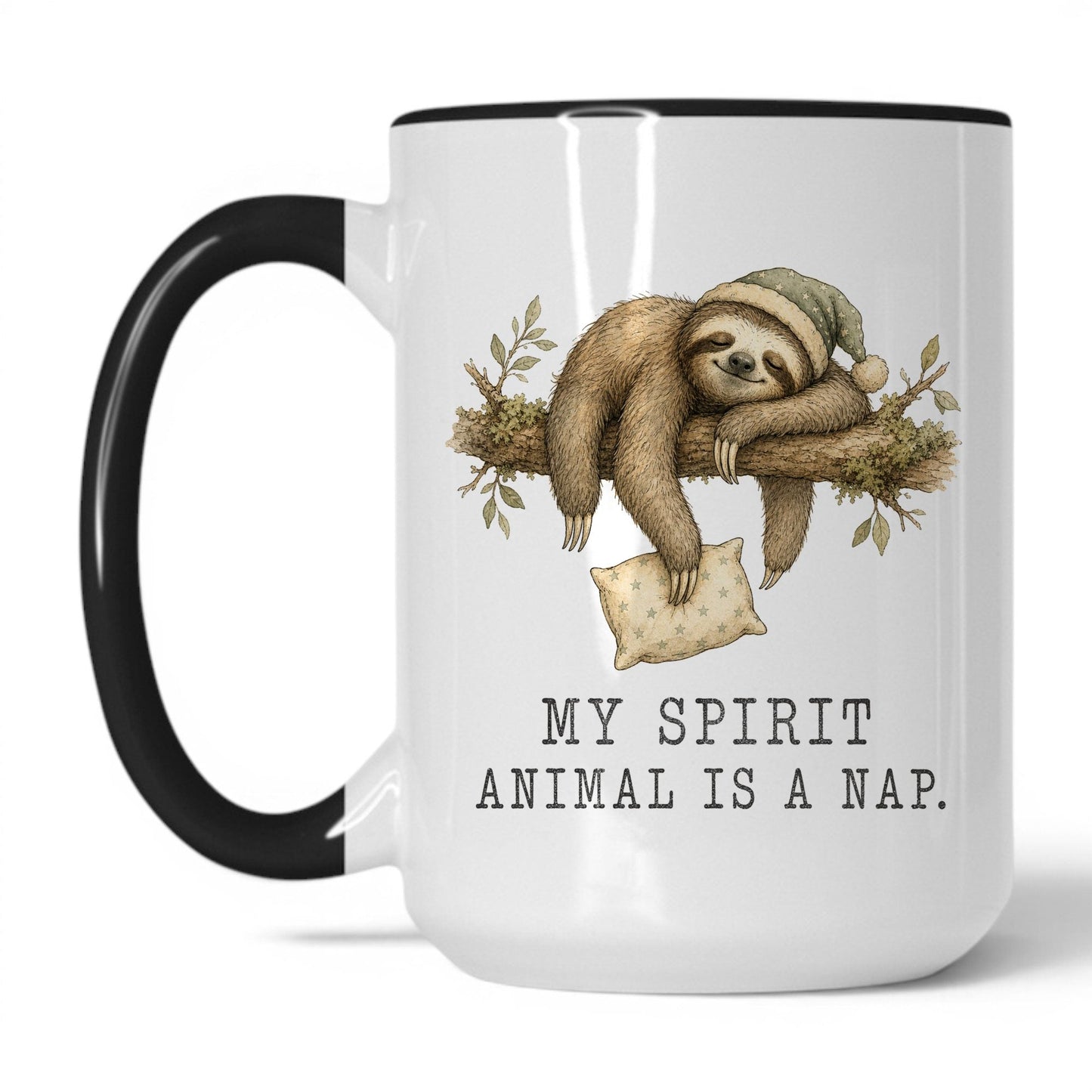 Lifestyle Photo #1 My Spirit Animal Is a Nap Sloth Mug