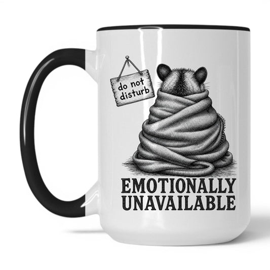 Emotionally Unavailable Opossum Mug