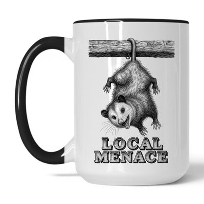 Local Menace Opossum Coffee Mug