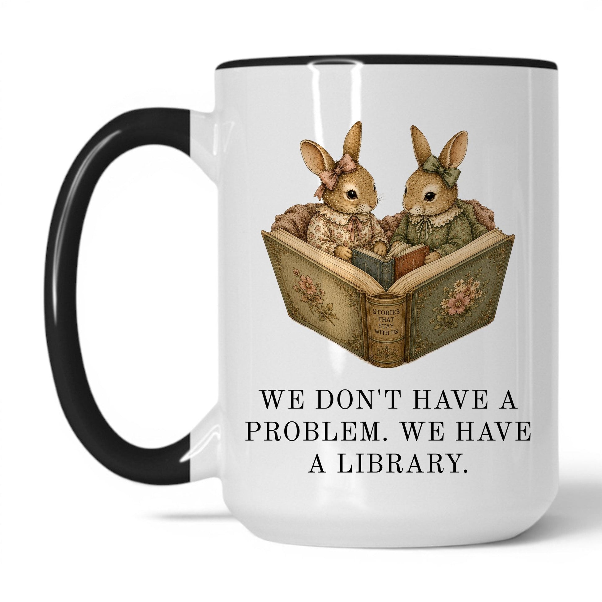 Lifestyle Photo #1 We Have A Library Mug