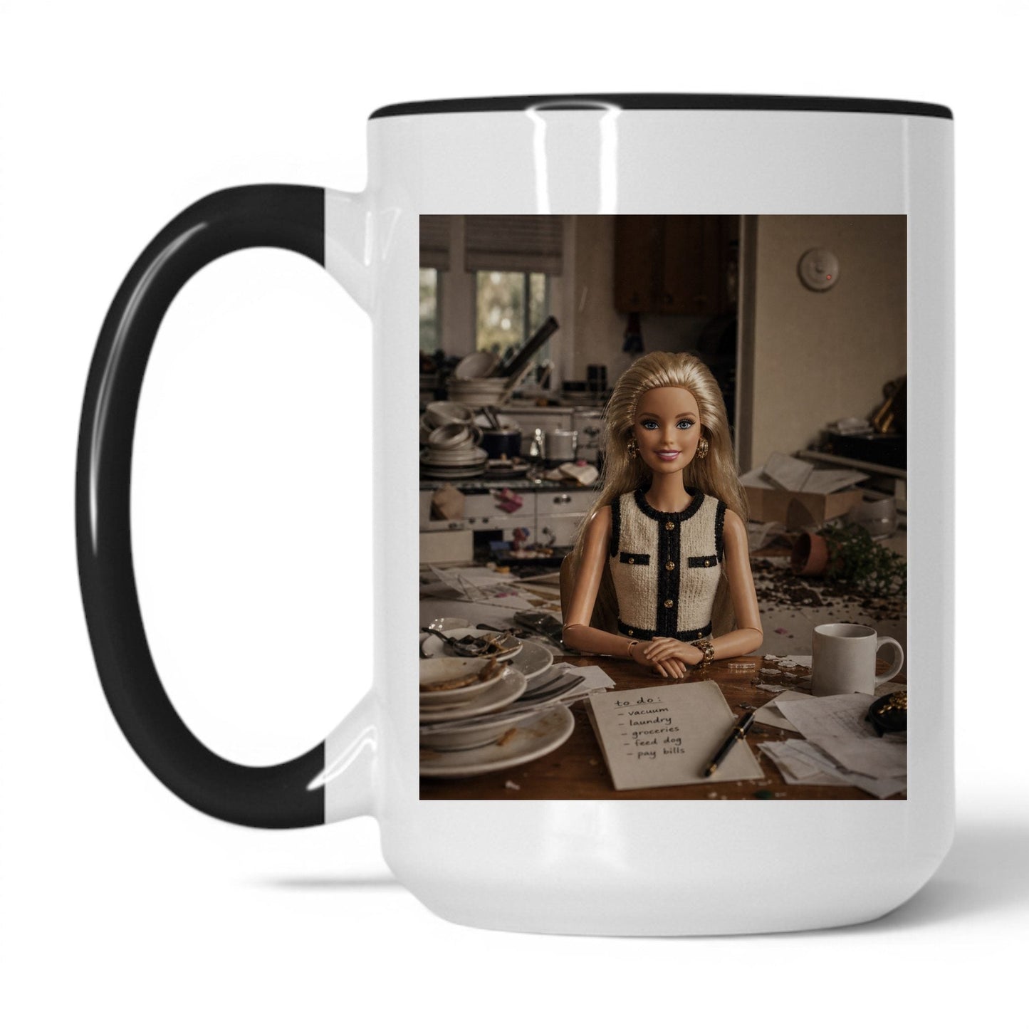 I Have It All Together Doll Face Mug