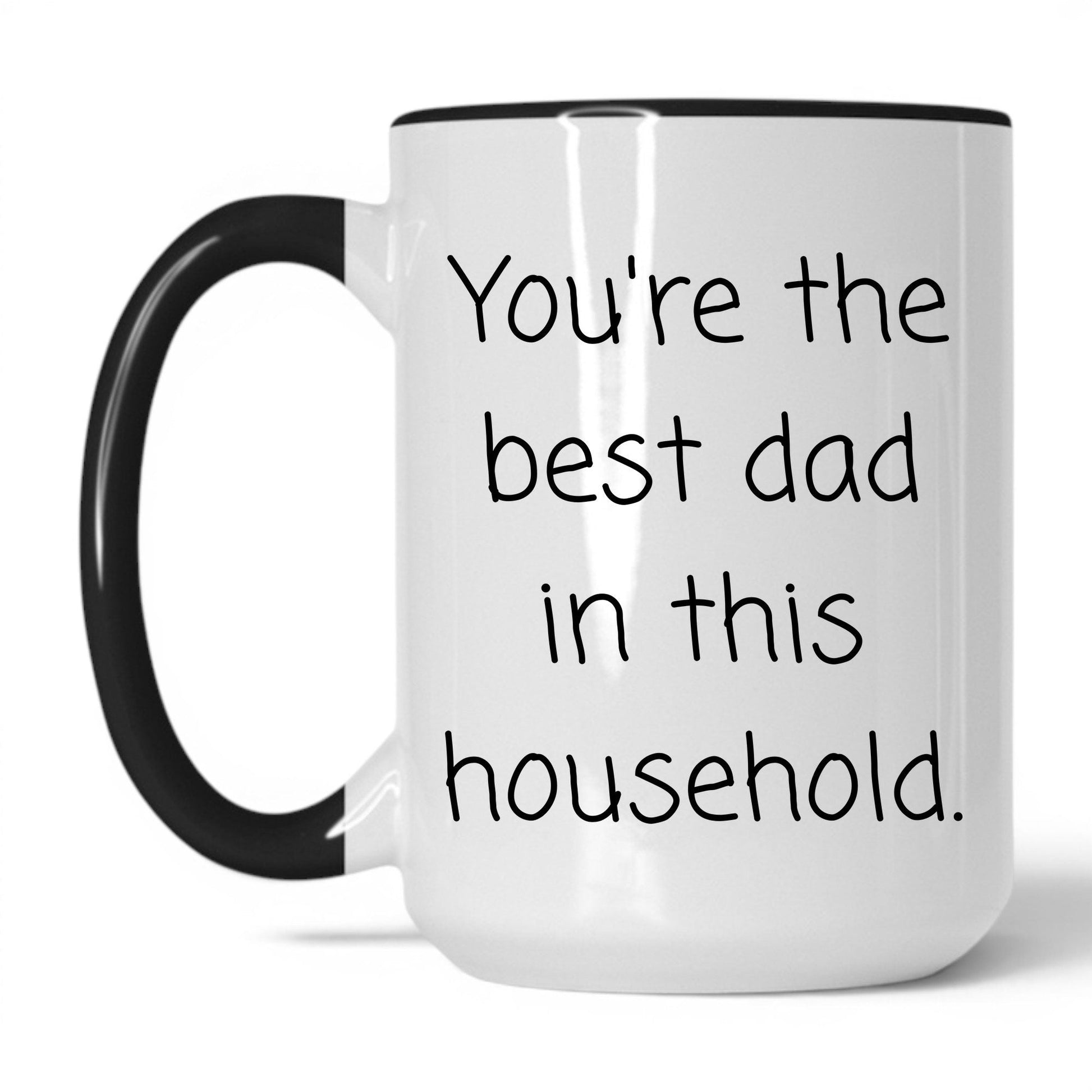 Lifestyle Photo #1 Best Dad in This Household Mug