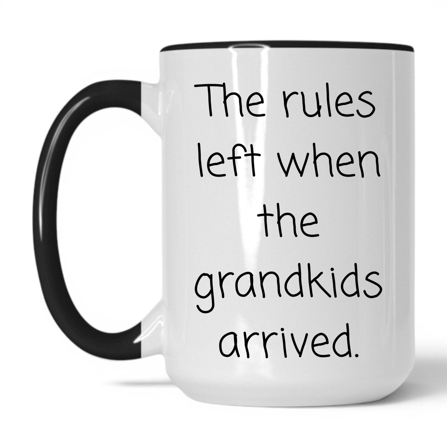 Lifestyle Photo #1 Rules Left When Grandkids Arrived Mug