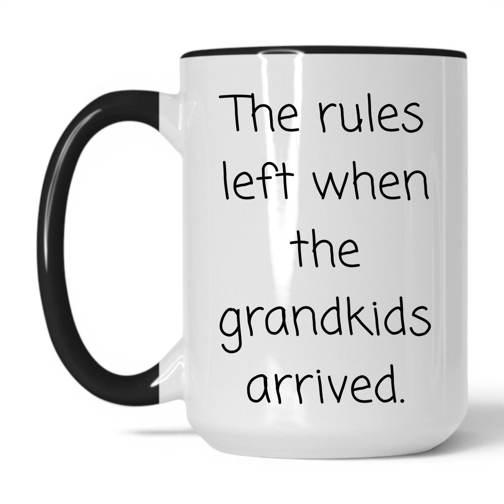 Lifestyle Photo #1 Rules Left When Grandkids Arrived Mug