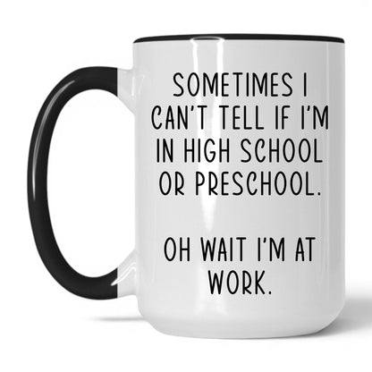 Lifestyle Photo #1 High School or Preschool Mug