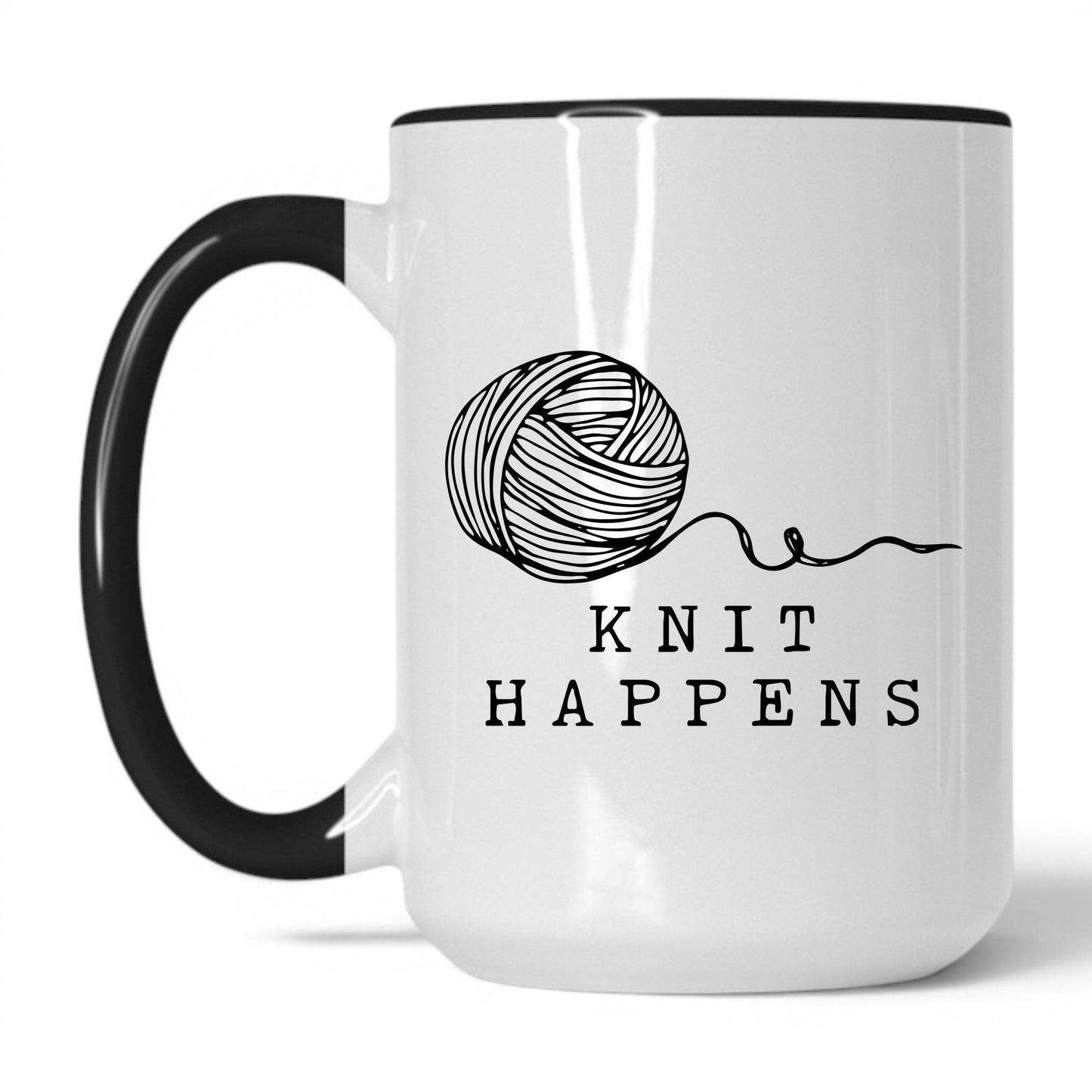 Knit Happens Coffee Mug