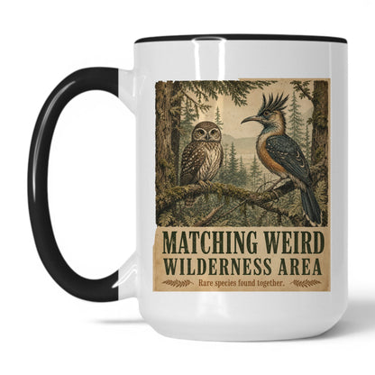 Lifestyle Photo #1 Matching Weird Wilderness Area Mug