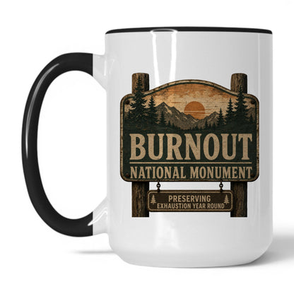Lifestyle Photo #1 Burnout National Monument Mug