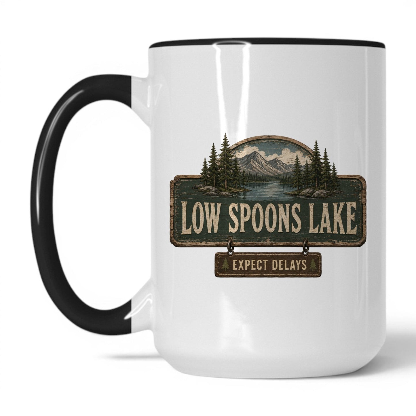 Low Spoons Lake Coffee Mug