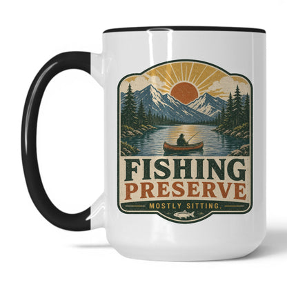 Lifestyle Photo #1 Fishing Preserve Mug