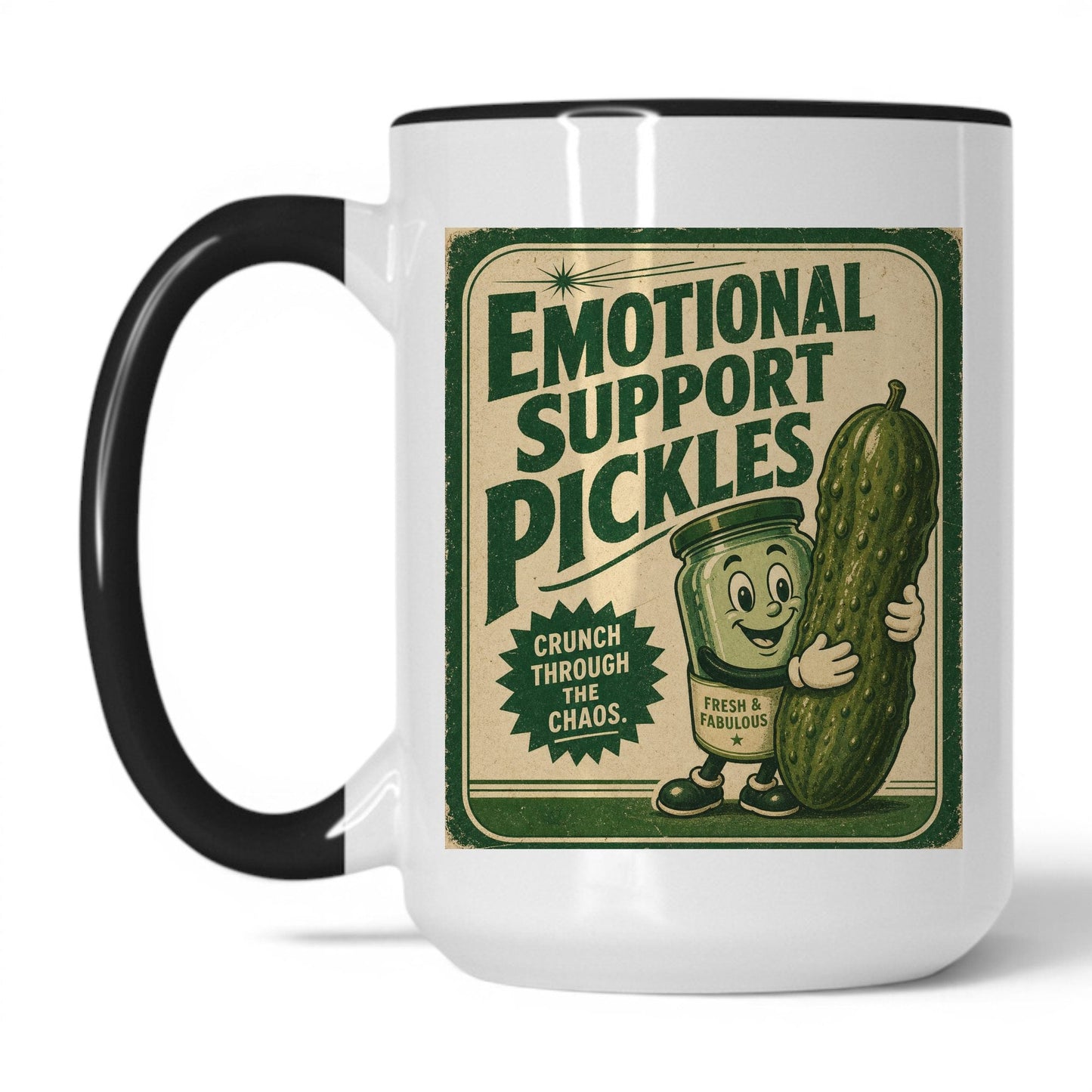 Fresh and Fabulous Pickles Coffee Mug