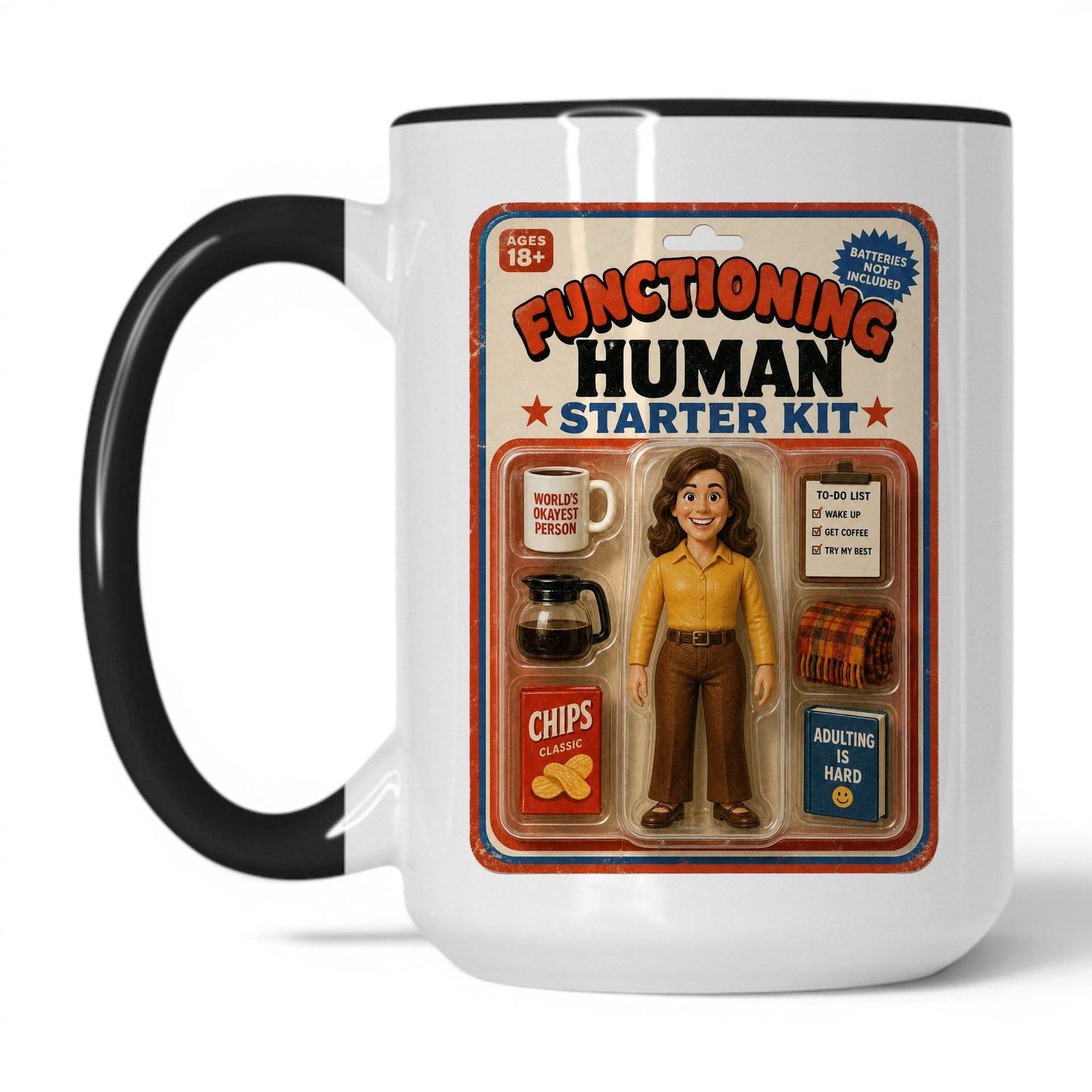 Functioning Human Kit for Her Coffee Mug