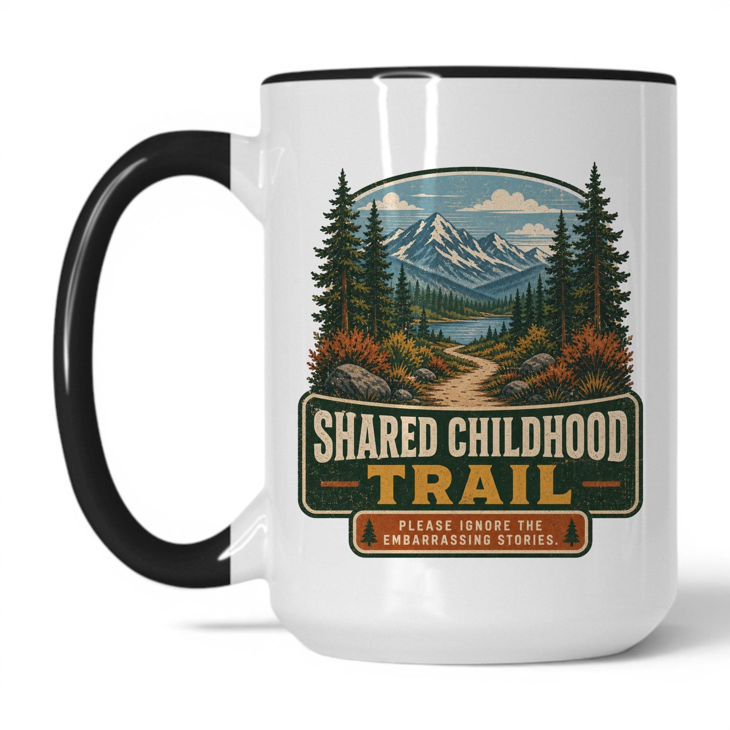 Lifestyle Photo #1 Shared Childhood Trail Mug