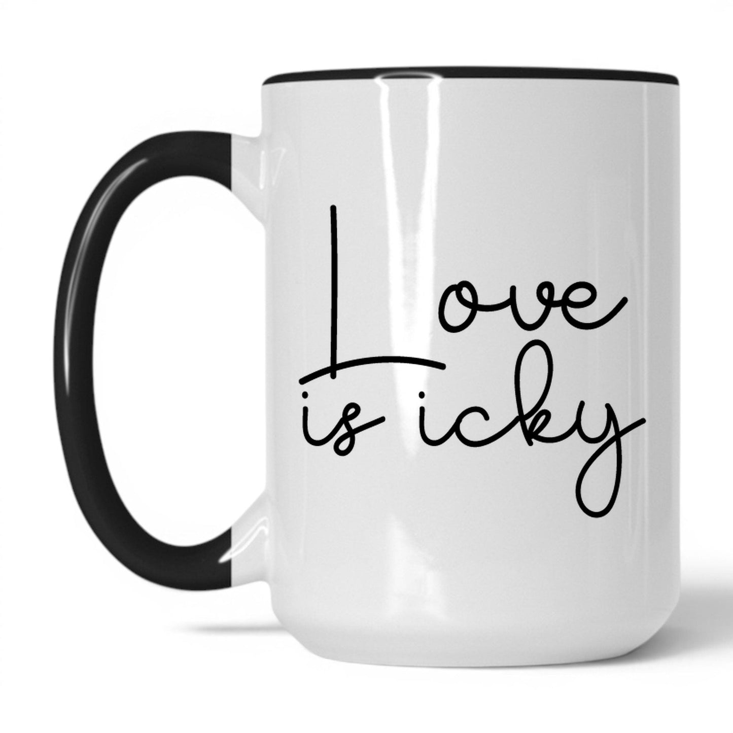 Lifestyle Photo #1 Love Is Icky Mug