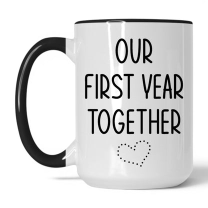 Lifestyle Photo #1 Our First Year Together Mug