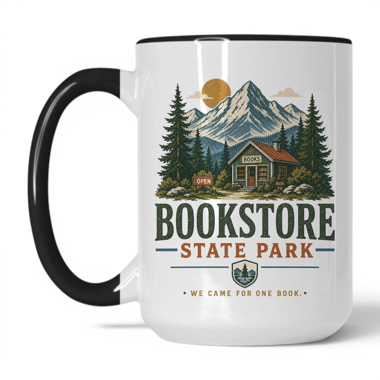 Lifestyle Photo #1 Bookstore State Park Mug