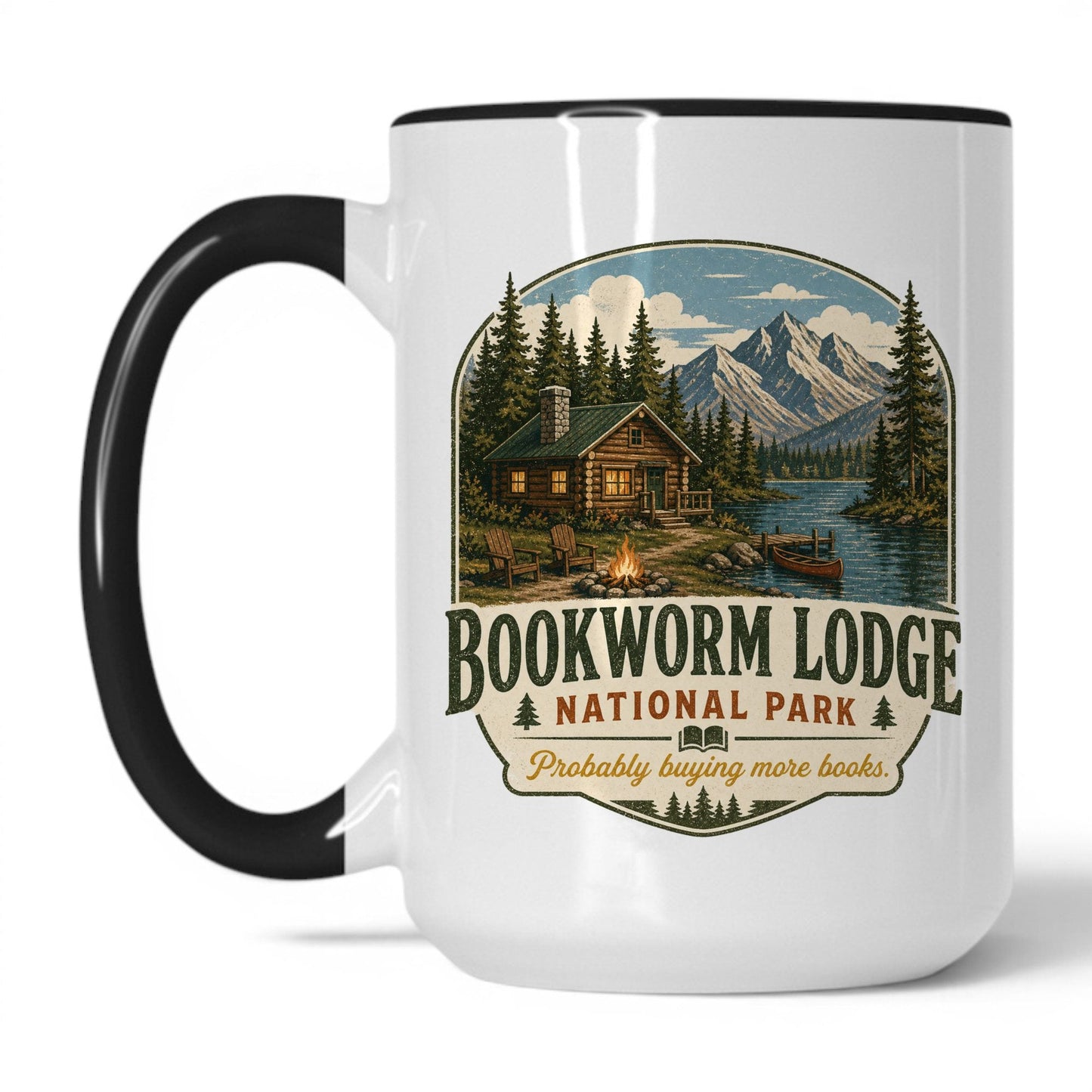 Lifestyle Photo #1 Bookworm Lodge National Park Mug
