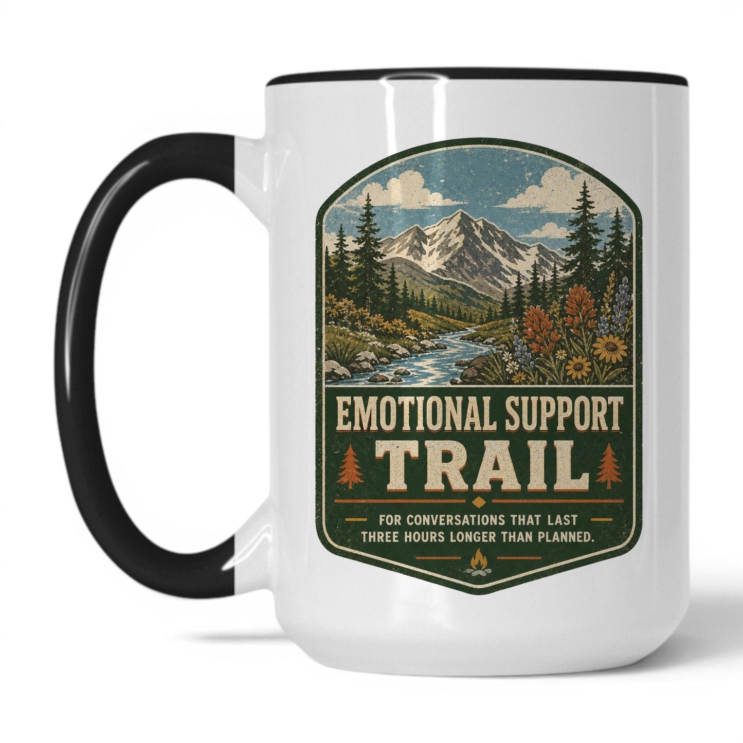 Lifestyle Photo #1 Emotional Support Trail Mug