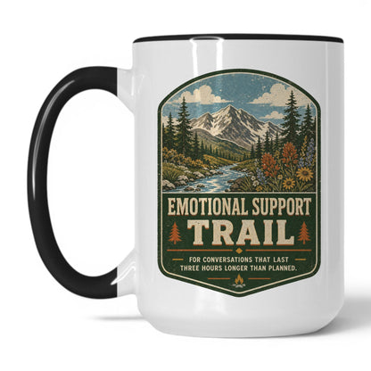 Lifestyle Photo #1 Emotional Support Trail Mug