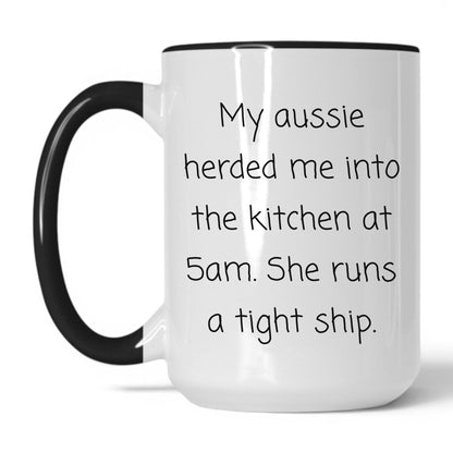 Lifestyle Photo #1 Australian Shepherd Dog Mom Mug