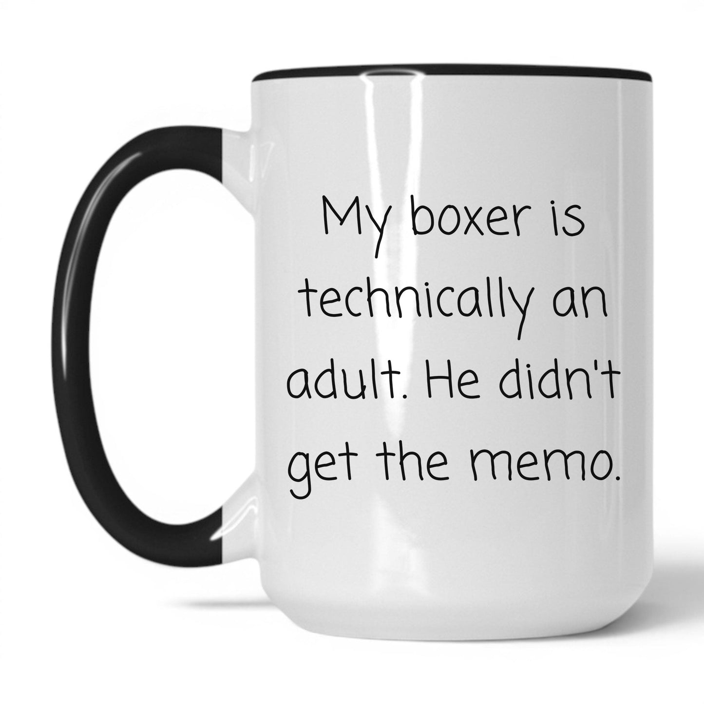 Lifestyle Photo #1 Boxer Dog Lover Mug