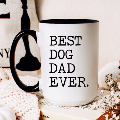 Best Dog Dad Ever coffee mug