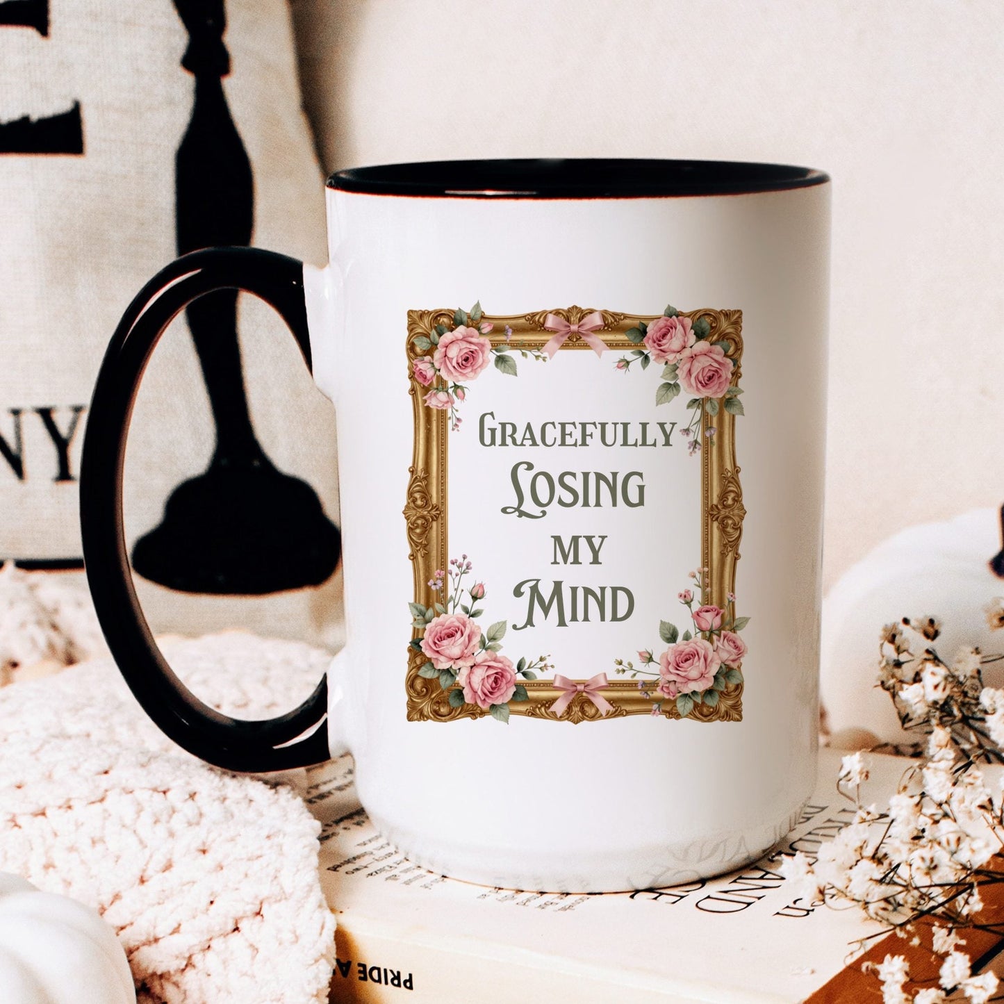 Gracefully Losing My Mind coffee mug