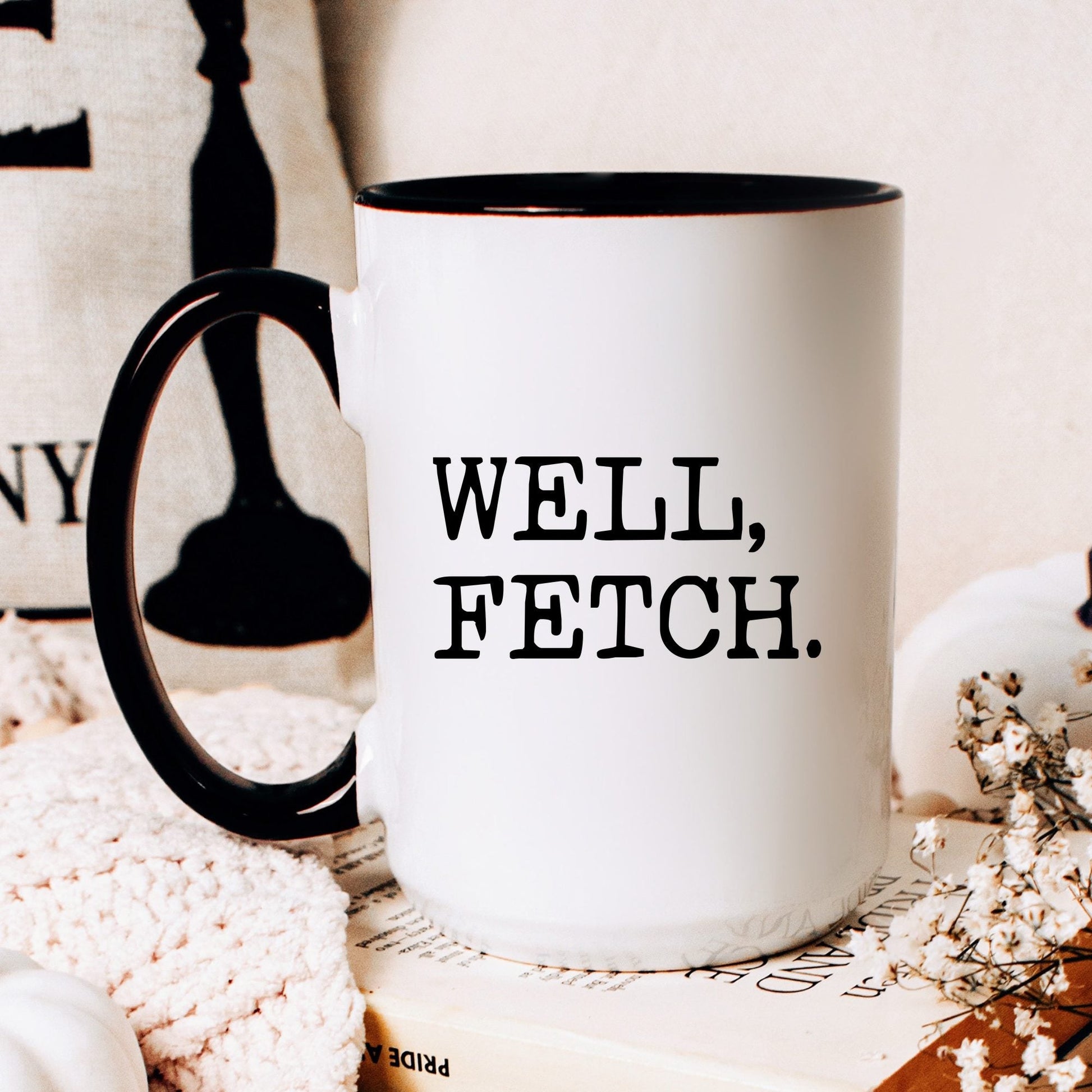 Well Fetch coffee mug