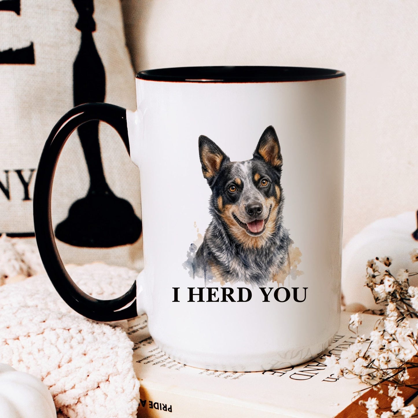 I Herd You coffee mug — hero