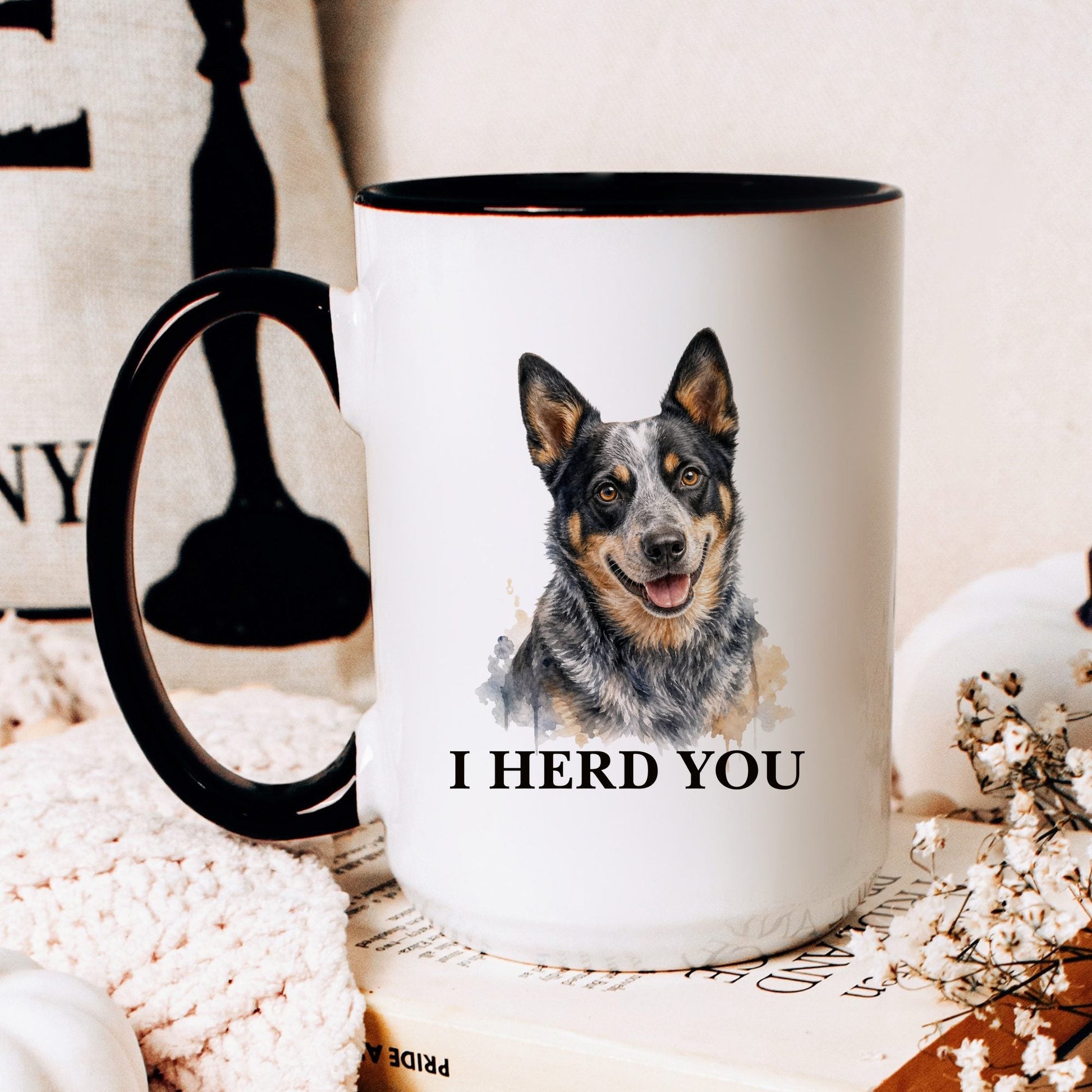 I Herd You coffee mug — hero