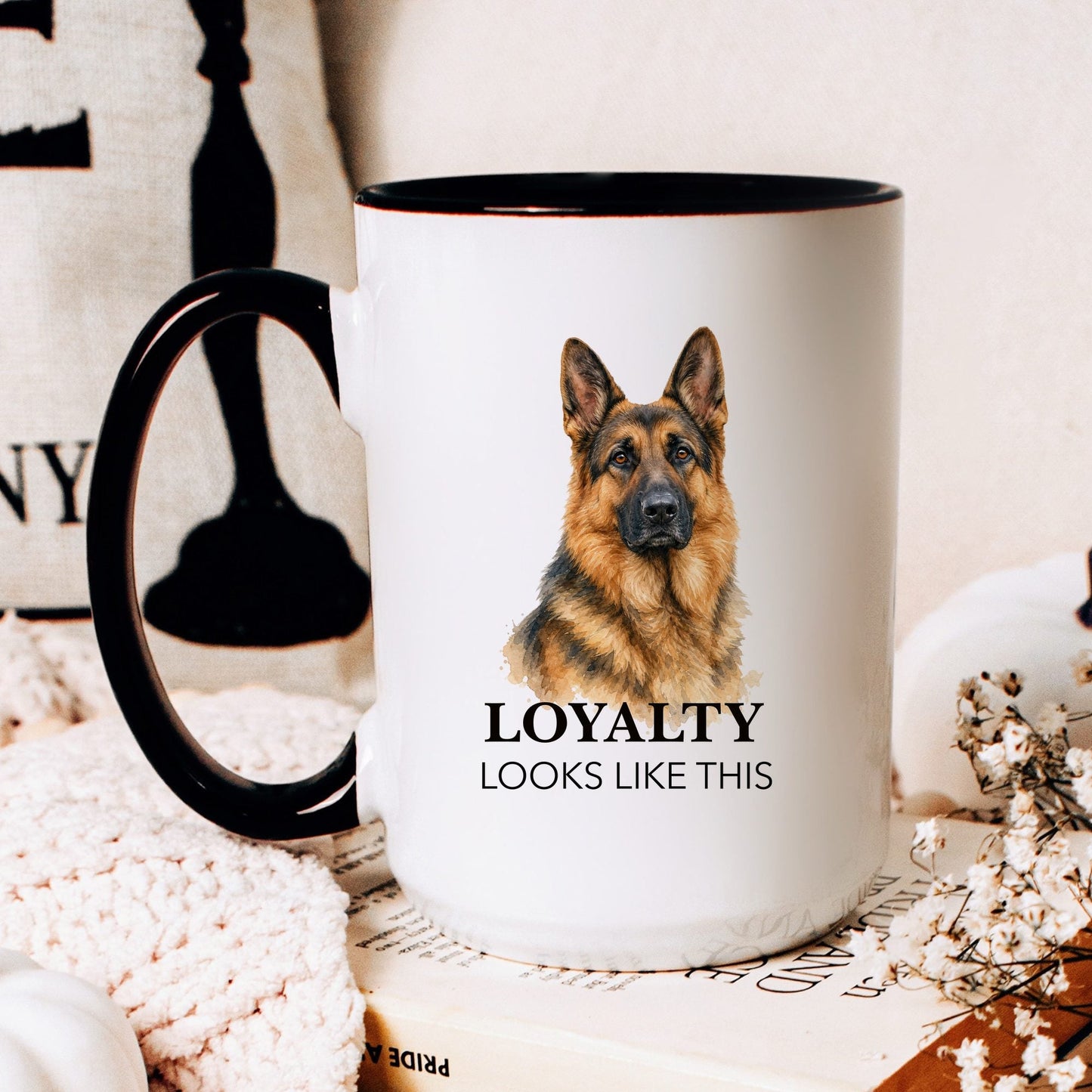 Loyalty Looks Like This coffee mug — hero