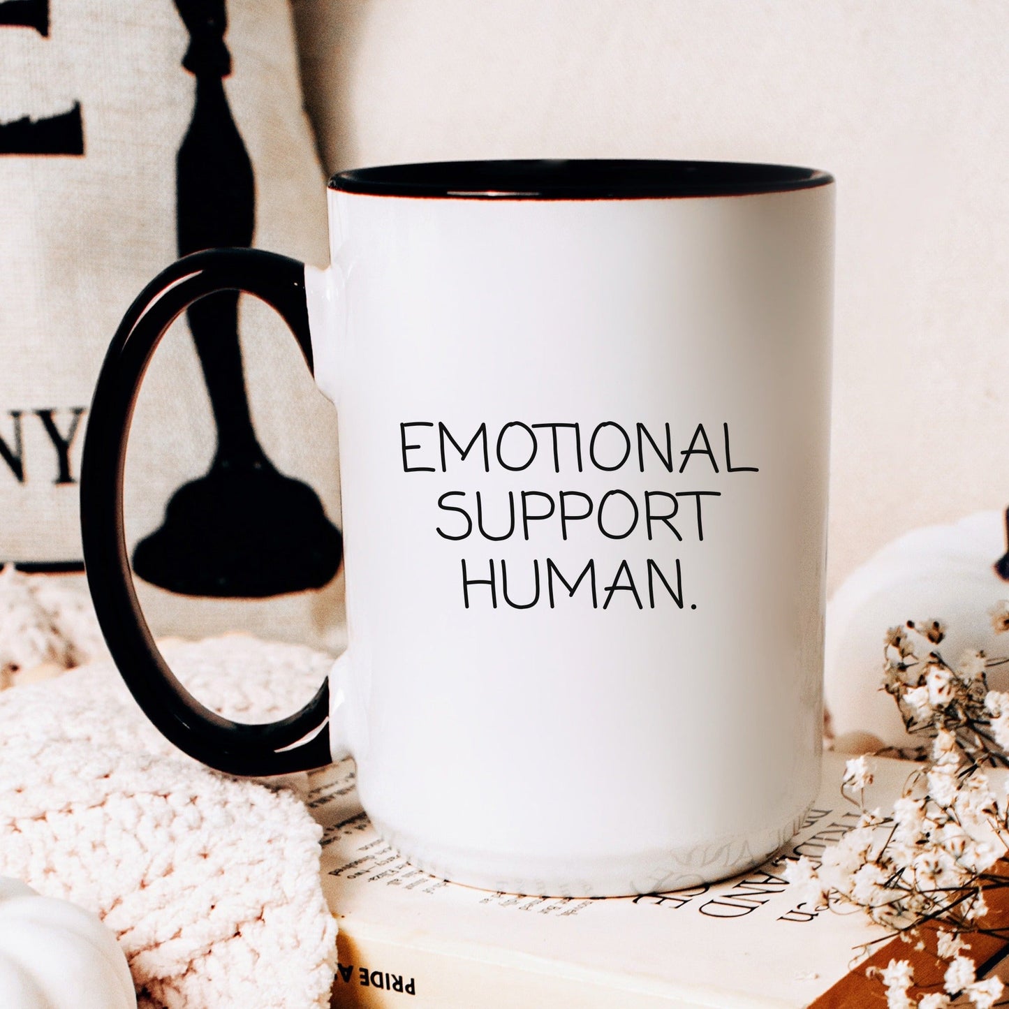 Emotional Support Human Mug