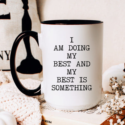 creature doing my best coffee mug