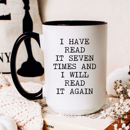 Lifestyle Photo #2 Read It Seven Times Mug