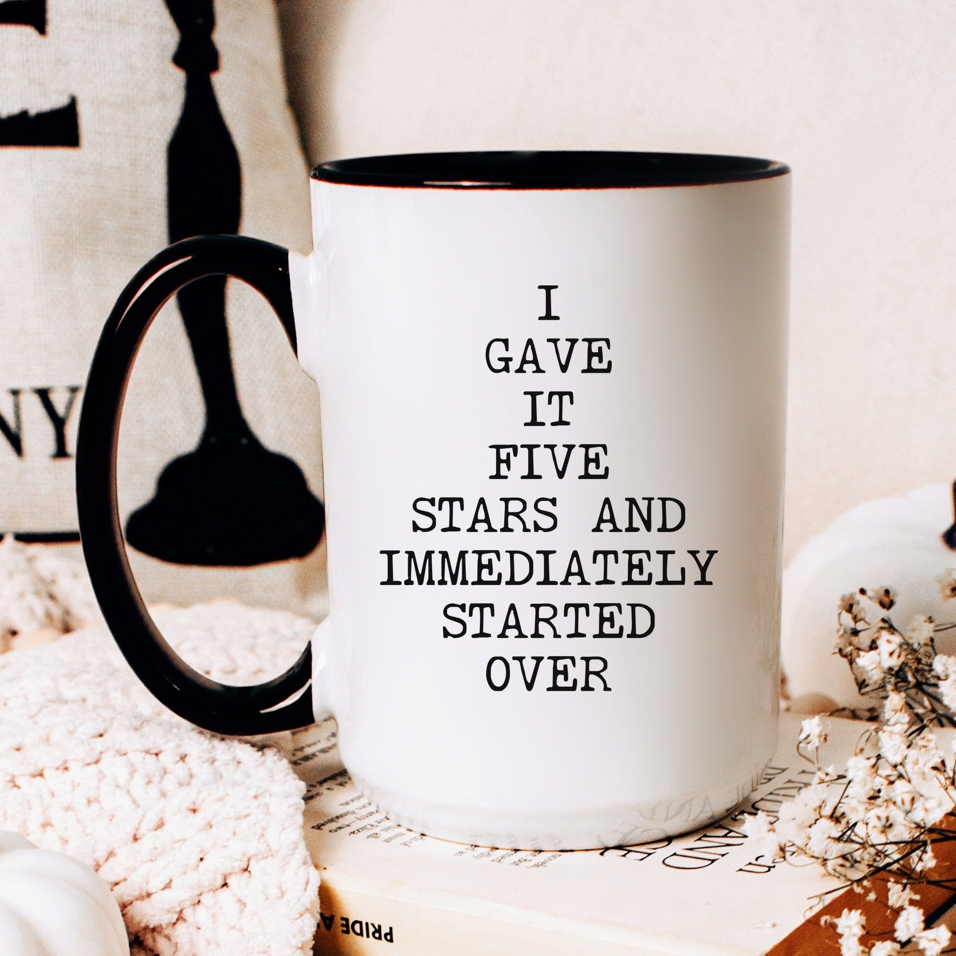 Lifestyle Photo #2 Five Stars Started Over Mug