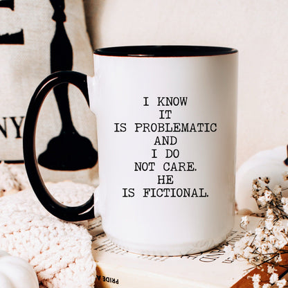 Lifestyle Photo #2 I Know It's Problematic Mug