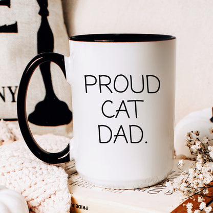 Proud Cat Dad Mug
