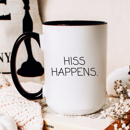 Hiss Happens Mug