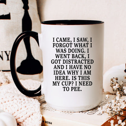 Funny ADHD coffee mug lifestyle