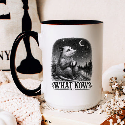 What Now Opossum Mug